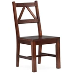 Linon Titian Solid Pine Wood Dining Chair Tobacco Brown. Price: $112.61.