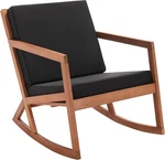 Safavieh Outdoor Collection Vernon Wood Cushion Rocking Chair PAT7013X, Natural/ New. Price: $283.99.