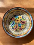 Terracotta Bowl Hand Painted No Signature 10IN X 2IN Used. Price: $25.00.