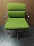 Authentic Herman Miller Eames Soft Pad Group Management Chair Green Fabric EA43 Seller. Price: $799.97.