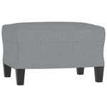 Footstool Fabric Ottoman For Living Room Light Gray Vidaxl New. Price: $70.99.