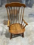 Nichols & Stone Windsor-style Rocking Chair, Maple Used. Price: $185.00.