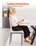 Modern Dining Room Accent Chairs Set Of 4, White New. Price: $116.23.