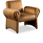 Meridian Furniture Fleurette Saddle Velvet Accent Chair New. Price: $532.55.