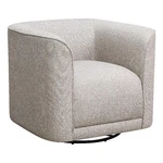 Pemberly Row 33" Solid Wood Swivel Accent Chair With Pocketed Coils - Sand Beige New. Price: $588.99.