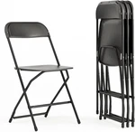 Hercules Series Plastic Folding Chairs For Parties And Weddings, Stackable Comme New. Price: $98.99.