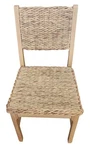 Castine Wood Dining Chair With Woven Seat And Back Natural - Threshold. Price: $52.48.