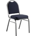 National Public Seating 9254-SV Stacking Chair, 9200 Series, Fabric Blue New. Price: $88.79.