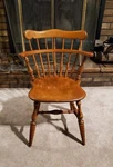 Ethan Allen Heirloom Comb Back Mate's Chair Maple #10-6040 Nutmeg Used. Price: $127.77.