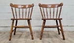 Vintage Tell City Hard Rock Maple Dining Chairs - Pair Used. Price: $531.25.