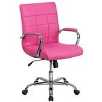 Flash Furniture Mid Back Faux Leather Swivel Office Chair Pink New. Price: $221.99.