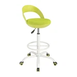 Drafting Stool Rolling Tall Desk Chair With Wheels-green Color: New. Price: $208.49.