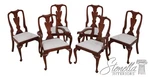L73250: Set Of 6 Henkel Harris Model 110 Cherry Dining Room Chairs Used. Price: $2395.00.