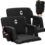 Hot Garvee Portable Stadium Seats (set Of 2) - 20.5" Extra Wide Bleacher Chair New. Price: $79.00.