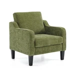 Vingli Accent Chair For 29.9" (w) X 30.7" (d) 33" (h), Olive Green Chenille New. Price: $217.79.