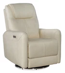 Hooker Furniture RC601-PHSZ Steffen 31"W Leather Swivel Power Aline Snow New. Price: $1225.00.