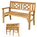 Patio Outdoor Solid Wood Bench Loveseat Chair Park Garden Yard Home New. Price: $149.99.