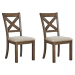 Signature Design By Ashley Moriville Modern Farmhouse 19" Upholstered Dining ... New. Price: $257.76.