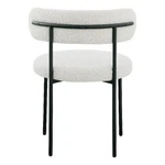 Meridian Furniture Beacon Cream Boucle Fabric Dining Chair (set Of 4) New. Price: $623.59.