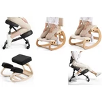Vevor Ergonomic Kneeling Chair With Cushions/backrest/wheels Black/gray/beige New. Price: $75.99.