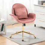Home Office Chair,modern Velvet Desk Swivel Vanity Armchair With Pillow... New. Price: $192.79.