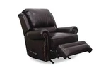 Barcalounger Regency Ii Genuine Leather Recliner Chair Double Fudge New. Price: $1199.95.