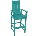 Patio Outdoor Garden Bar Height Stool Tall Adirondack Chair W/ergonomic Backrest New. Price: $128.99.