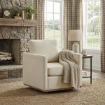 Homy Casa Powell 30.7" Modern Upholstered Swivel Accent Chair New. Price: $399.00.