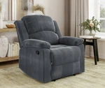 Manual Standard Recliner Arm Chair Big Tall Gray Microfiber Lounger Relax Seat New. Price: $315.49.