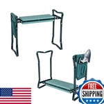 Officejoy 2-IN-1 Garden Kneeler Seat Folding W/eva Foam Kneeling Pad New. Price: $65.57.