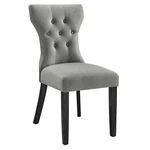 Modway Silhouette Dining Side Chair Light Gray New. Price: $169.34.