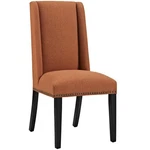 Modway Baron 20.5" Solid Rubberwood And Polyester Fabric Dining Chair Orange New. Price: $131.99.