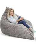 Lovesac Pillowsac Owl Phuur Super Size World Most Comfortable Chair Used. Price: $888.00.