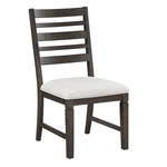 Classic Style Dark Espresso Finish Side Chairs Set 2PC, Upholstery Seat Woo New. Price: $364.82.