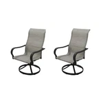 Four Season Courtyard Sling Swivel Rocker Outdoor Lounge Chair, 2PC(FOR Parts). Price: $137.52.