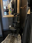 Segawe SH011590 Portable Folding Leather Spa Salon Massage Chair New. Price: $60.00.