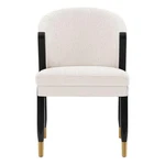 Manhattan Comfort Ola Dining Chair With Solid Wood Frame Cream New. Price: $379.58.