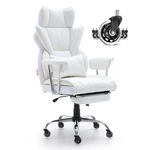 Vevor Reclining Office Chair With Footrest, Heavy Duty Pu Leather Wide New. Price: $282.99.
