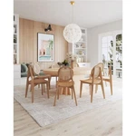 Manhattan Comfort Versailles 16.5" Round Wood Dining Chair Natural (set Of 2) New. Price: $562.45.