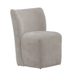 Accent Dining Chairs With Castors - Truffle Upholstry Set Of Four New. Price: $1521.60.