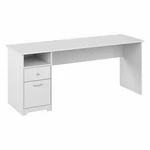 Bush Furniture Cabot 72W Computer Desk With Drawers In White, Large Work Tabl... New. Price: $370.55.