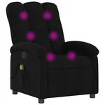 Massage Recliner Chair, Adjustable Backrest/ Footrest, Fabric Vidaxl New. Price: $232.99.