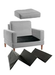 Brylanehome Adjustable Cushion Support Savers, Loveseat - Black New. Price: $25.99.