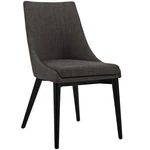 Modway Viscount 19" Solid Rubberwood And Fabric Dining Chair Brown New. Price: $110.99.