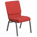 Flash Furniture Hercules Church Chair, 19-1/4 In 25" 33-1/4" H, Fabric Seat New. Price: $164.33.