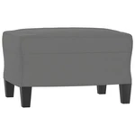 Footstool Footrest Ottoman For Living Room Dark Gray Microfiber Fabric Vidaxl New. Price: $58.99.