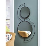 Signature Design By Ashley Shayham Contemporary Wall Accent Mirror With Black New. Price: $94.11.