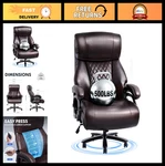 Flexispot Heavy Duty Big And Tall Office Chair Leather Brown New. Price: $305.99.