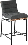 Lilola Living Lahni Dark Gray Boucle Fabric Counter Height Chair New. Price: $521.19.
