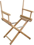 Casual Home 18" Wooden Director Chair - Natural Frame Only No Canvas Open. Price: $43.90.